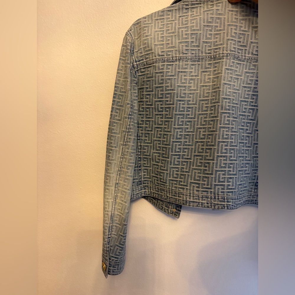 Authentic Balmain Denim Jacket - image 3